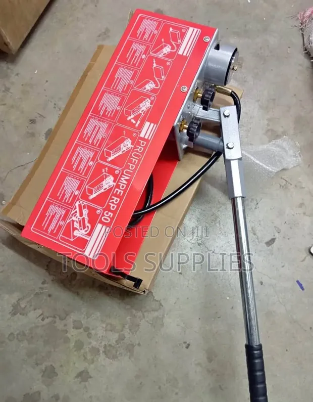 Manual Pressure Test Pump - 1