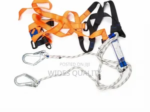 Full-Body Safety Harness yenye Double-Hook Lanyard