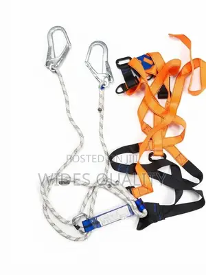 Full-Body Safety Harness yenye Double-Hook Lanyard