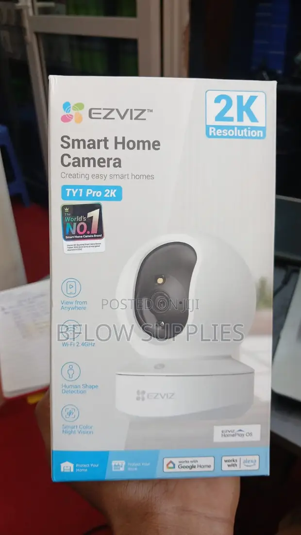 EZVIZ TY1 Pro 2K Smart Home Wi-Fi Camera - 1