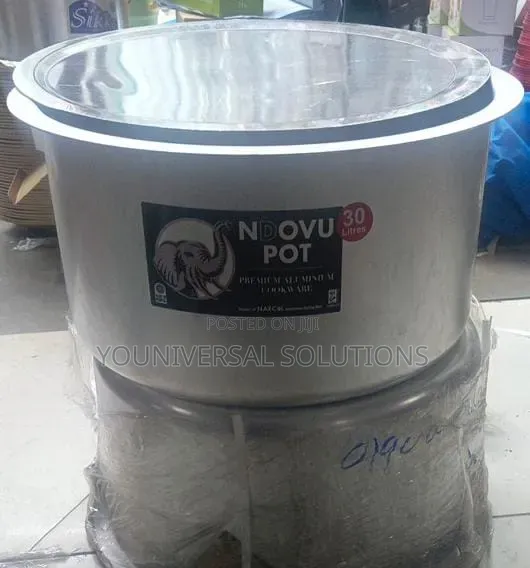 30 Litre Sufuria with Lid - 1