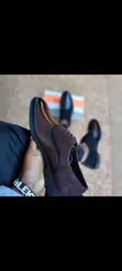 Polished Minimalist Oxfords with Durable Rubber Sole - 2
