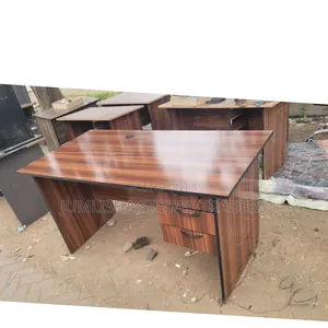 1 Meter Office Desk - Walnut Brown