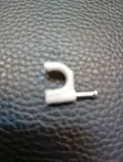 8mm Round Cable Clips (Paketi ya 100) - 2