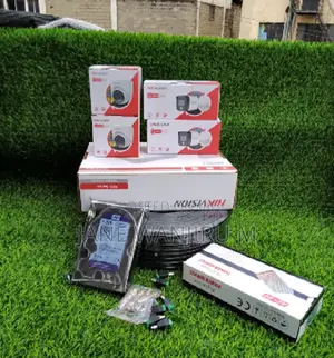 Hikvision 4CH 2MP Smart Hybrid CCTV System