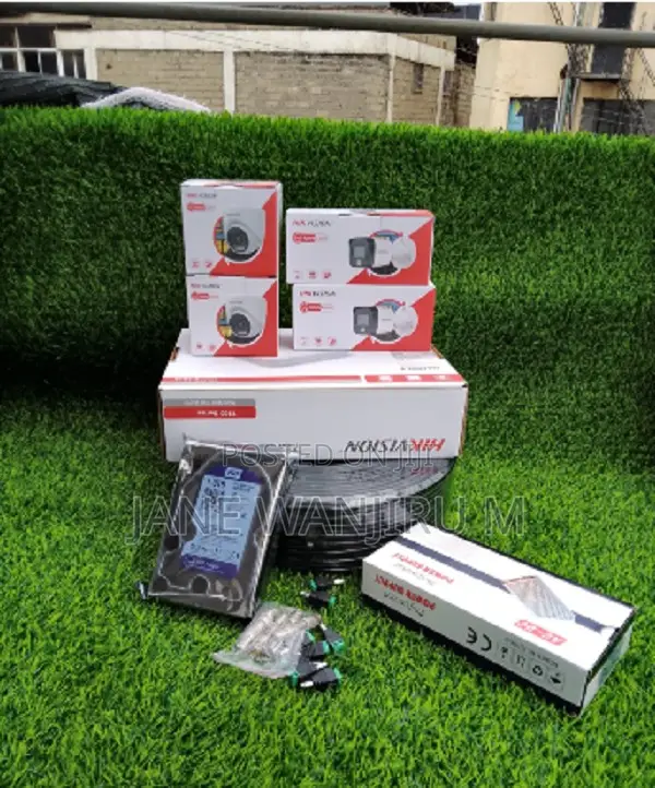 Hikvision 4 Camera 2MP Advanced CCTV Surveillance Kit - 1
