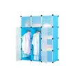 3 Column Plastic Wardrobe - 4