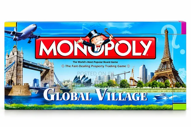 Monopoly Global Edition Board Game - 1