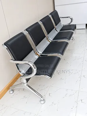 4 Seater Link Chair - Brand New