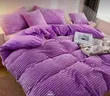 6x6 Velvet Duvet Set - 4