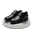 Viatu vya Oxford vya Wanaume vya Ngozi vya Plain-Toe - 2