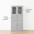 2-Door Steel Filing Safe Cabinet - 2