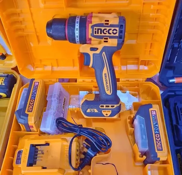 Ingco Brushless Drilling Machine - Brand New - 1