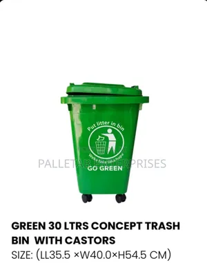 Tangi la Taka la Heavy Duty na Pedal (30L-240L)