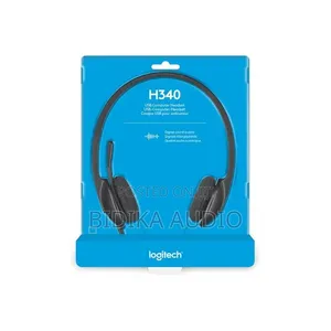 Logitech H340 USB Headset - Sauti ya Stereo ya Dijitali