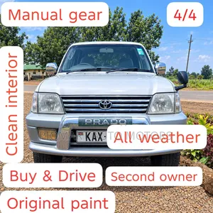 Toyota Land Cruiser Prado 2001 Nyeusi
