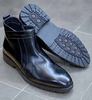 Ankle Length Executive Lug Boots - Saizi 40-45