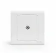 TV Outlet Socket - Single Gang Coaxial - 1