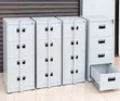 Boss Office Products Kabati la Metal la Droo 4 la Kupanga la Wima - 2