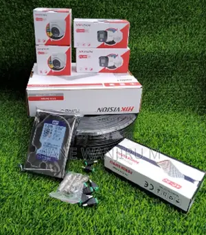 Mfumo wa CCTV wa Usalama wa Hikvision 2MP Kamera 4 HD