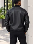 Plain Leather Jackets for Men - 2