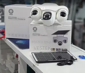 Kamera ya V380 VTS31 4G Lenzi Tatu PTZ Inayotumia Jua
