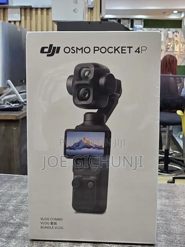 DJI Osmo Pocket 4P Vlog Combo Handheld Camera - 1