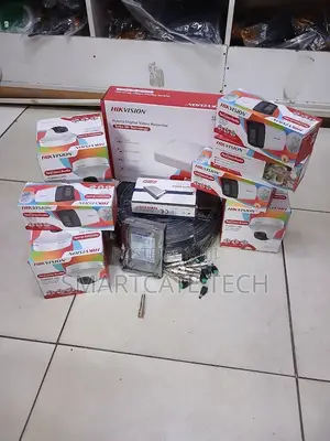 8CH Hikvision CCTV Camera Kit na Siren & WiFi