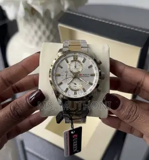 Curren Watch ya Wanaume ya Quartz Chronograph