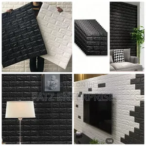 3D Brick Texture Foam Wall Panels