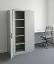 2-Door Steel Metal Office Storage Cabinet - 1