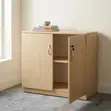 Wooden Office Credenza Cabinet - 5