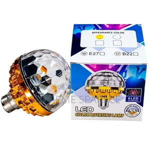 Bulb ya Disko ya LED - Mzunguko wa Rangi