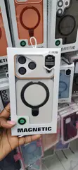 Kesi ya Magnetic na Pete ya Kusimama kwa iPhone 17 Pro Max - 1