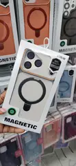 Kesi ya Magnetic na Pete ya Kusimama kwa iPhone 17 Pro Max - 2