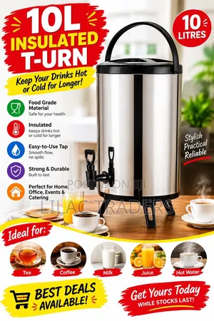 Ailyons Insulated Tea Urn (10L)