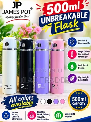 James Pot 500ml Flask
