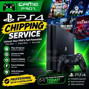 Huduma ya Chipping/Modification ya PS4 Console