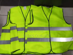 High-Visibility Reflective Vest and Pants Set