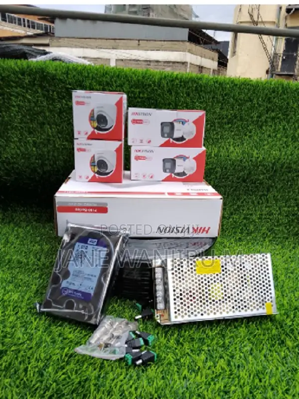 Hikvision Smart Hybrid 2MP 4 Camera Security Kit - 1
