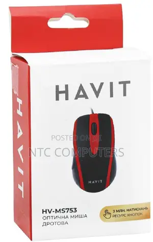 Havit HV-MS753 USB Wired Optical Mouse