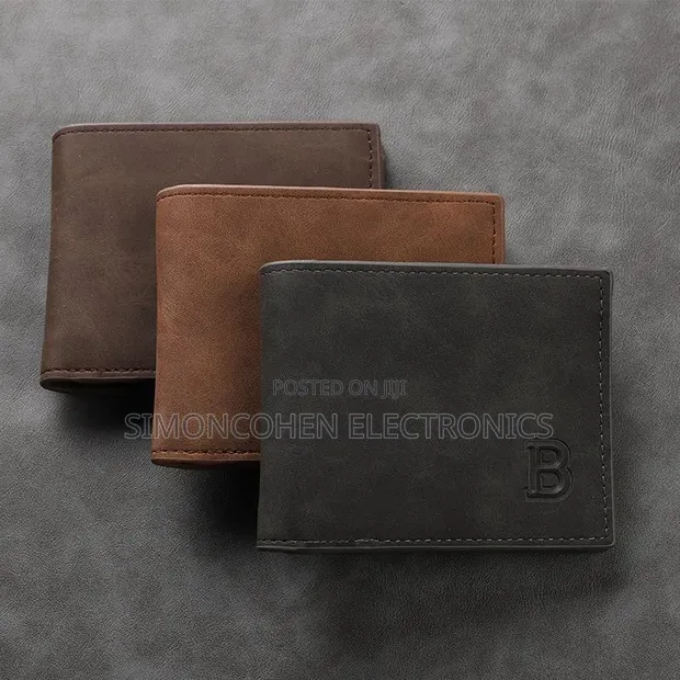 Men's Fashion Soft Slim Leather Wallet - 1