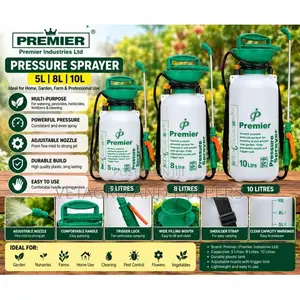 Premier Heavy Duty Manual Pressure Sprayer (500ml - 10L)