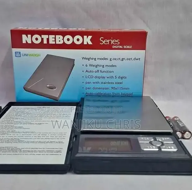 Digital Grams Scale - Notebook Style - 1