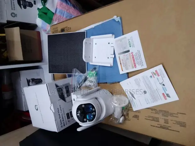New Ubox 6MP Solar 4G PTZ Camera - 1