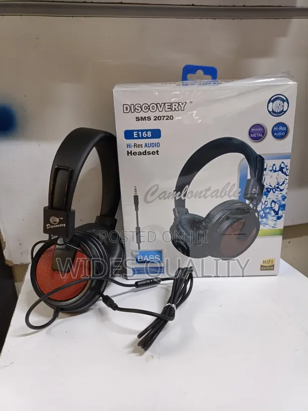 Discovery Wired Audio Headset SMS 20720 E168 Hi-Res - 1