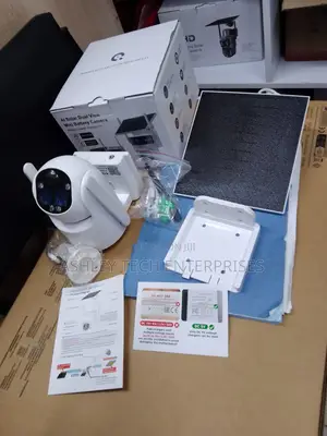 Ubox 6MP 4G Solar PTZ Camera