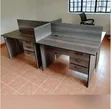 Boss Office Products Dawati la Kazi la Viti 4 - 2