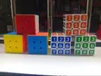 Square Rubik's/Magic Cube - Colored and Numbered - 2