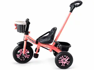 Children's Push Tricycle with Handle - Brand New